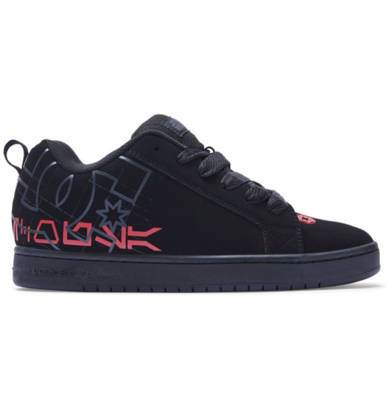 Basket DC Star Wars Court Graffik Noir Grise Rouge Homme | PTH-4317124