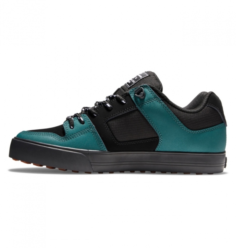 Botte Hiver DC Pureized Noir Vert Homme | RYP-7328324