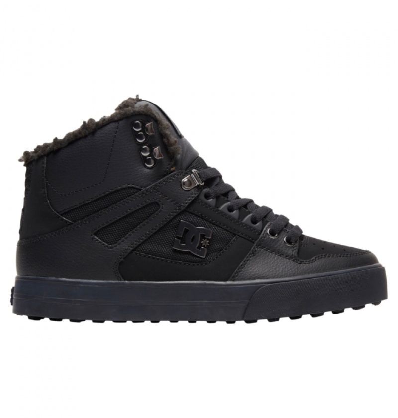 Botte Hiver DC Pure High-Top Noir Homme | OGC-5133878