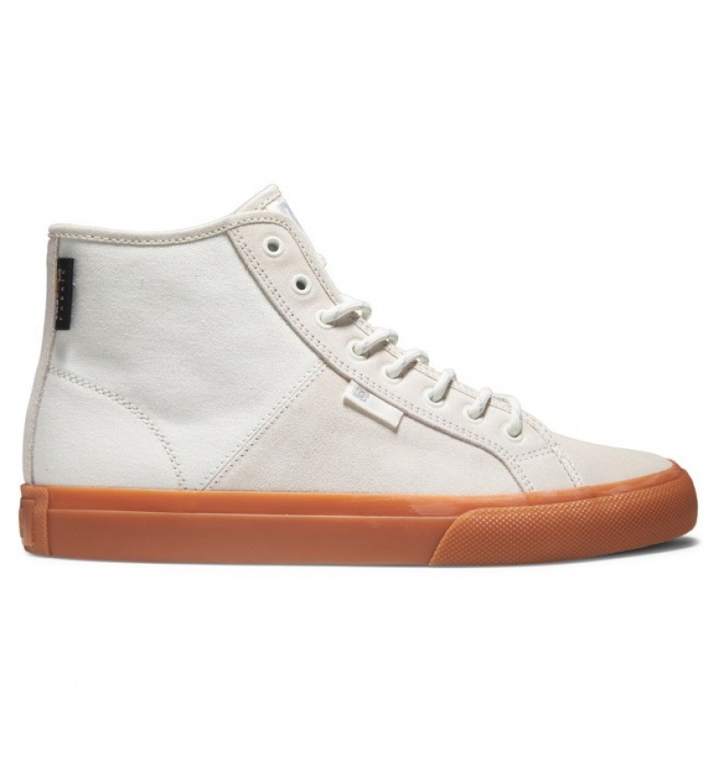 Botte Hiver DC Manual Hi High Tops Blanche Homme | NWA-8126441