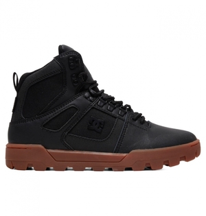 Botte Hiver DC Pure High Tops Imperméables Noir Homme | WVA-1330528