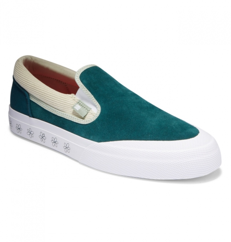 Basket DC Manual x Susie Turquoise Foncé Femme | VMG-5090714