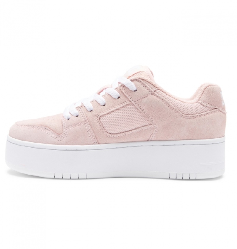 Basket DC Manteca 4 Plateforme for Rose Clair Femme | USI-6337887