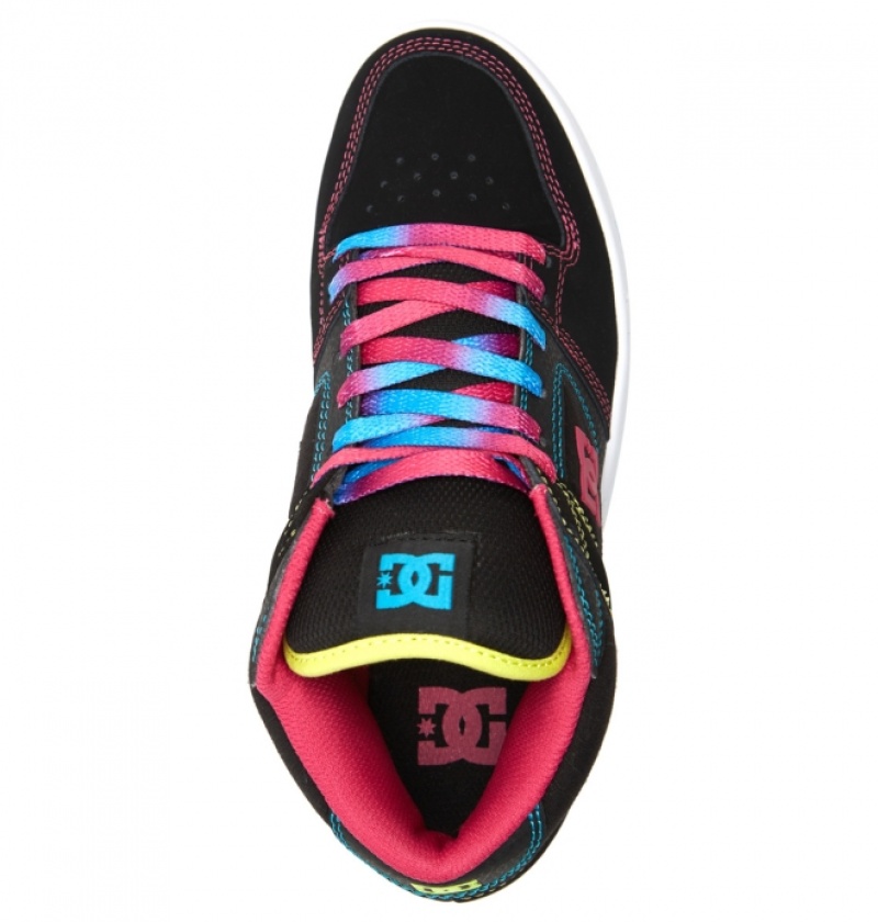 Basket DC Manteca 4 MID Mid-Top Noir Multicolore Femme | XZB-0748230