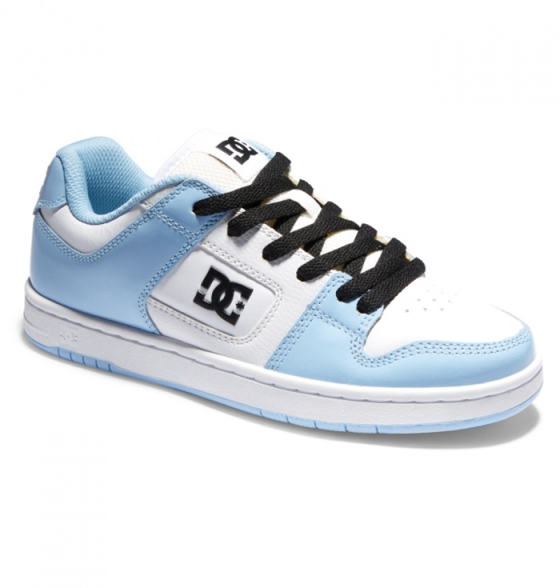 Basket DC Manteca 4 Bleu Blanche Noir Femme | DNX-1183987