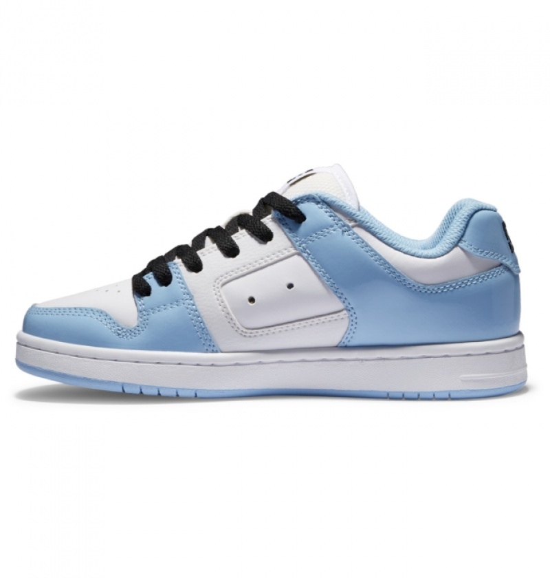 Basket DC Manteca 4 Bleu Blanche Noir Femme | DNX-1183987