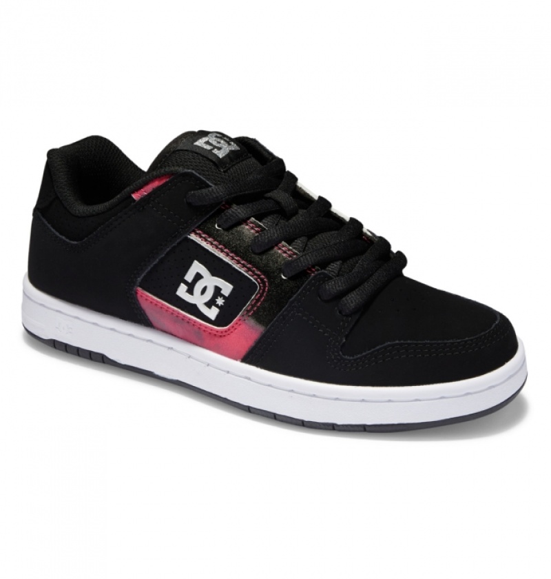 Basket DC Manteca 4 Noir Rose Femme | CUG-7766072