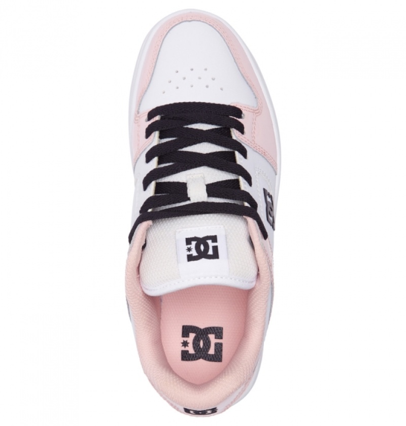 Basket DC Manteca 4 Rose Clair Femme | YOF-7052534