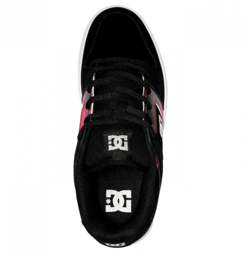 Basket DC Manteca 4 Noir Rose Femme | CUG-7766072