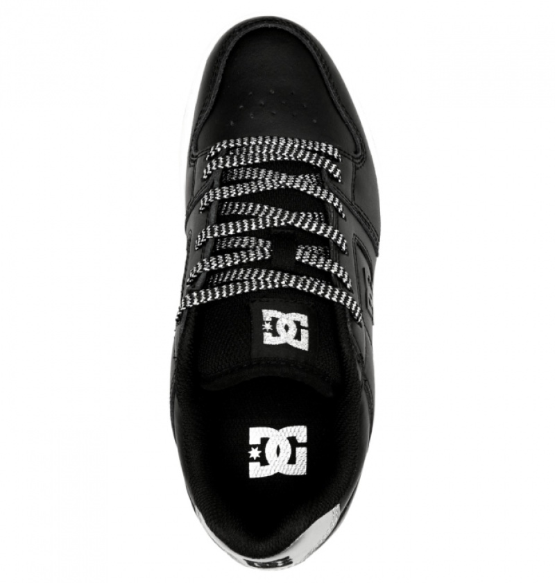 Basket DC Manteca 4 Noir Argent Femme | UXU-6607055