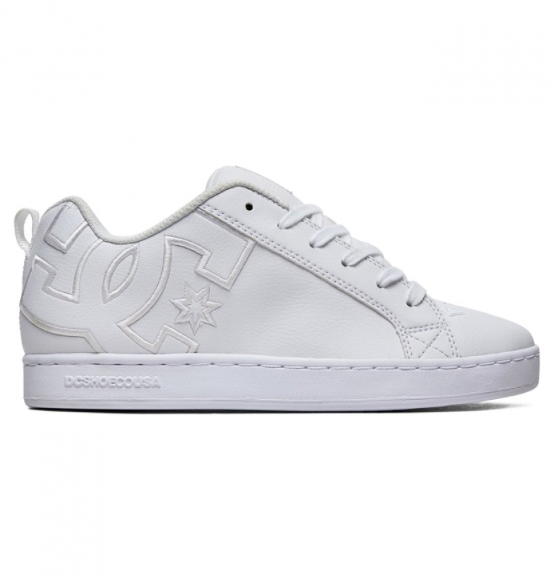 Basket DC Court Graffik Blanche Femme | SOA-8379158