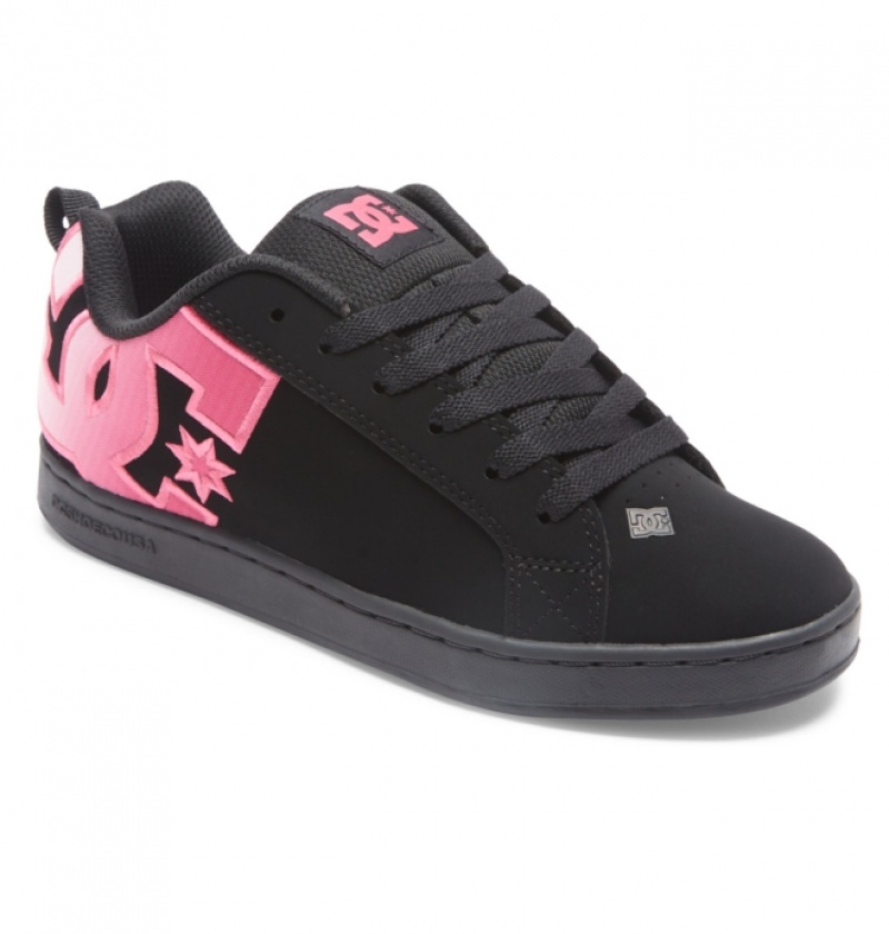 Basket DC Court Graffik Noir Femme | MEA-2660955