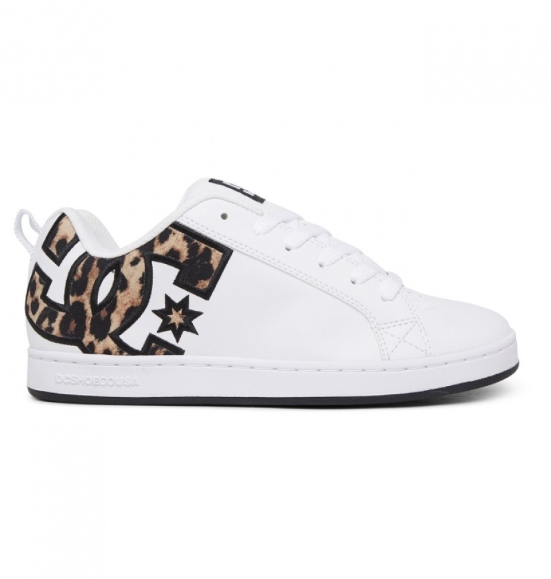 Basket DC Court Graffik Leopard Femme | WJE-3600116