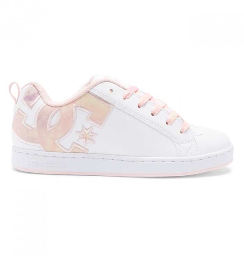 Basket DC Court Graffik Corail Femme | ERE-7089231