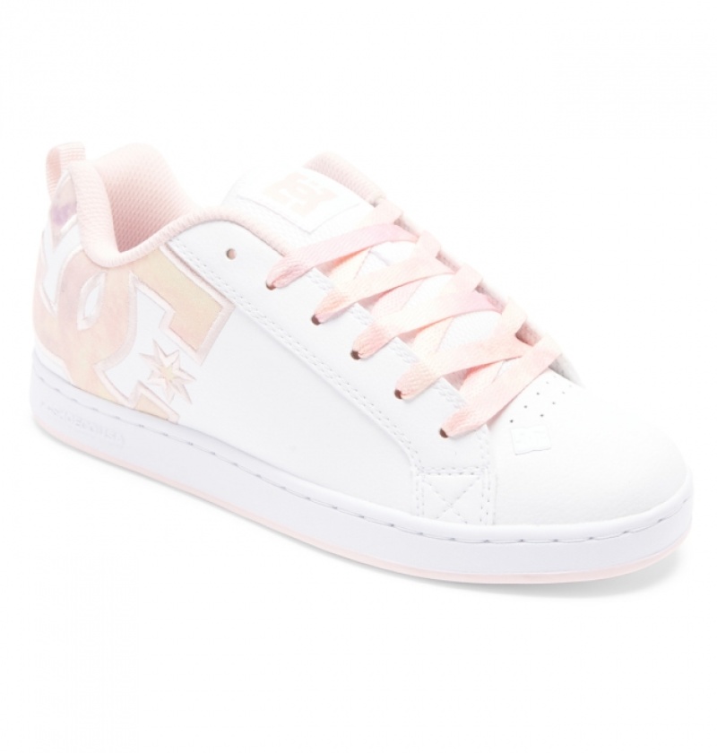 Basket DC Court Graffik Corail Femme | ERE-7089231