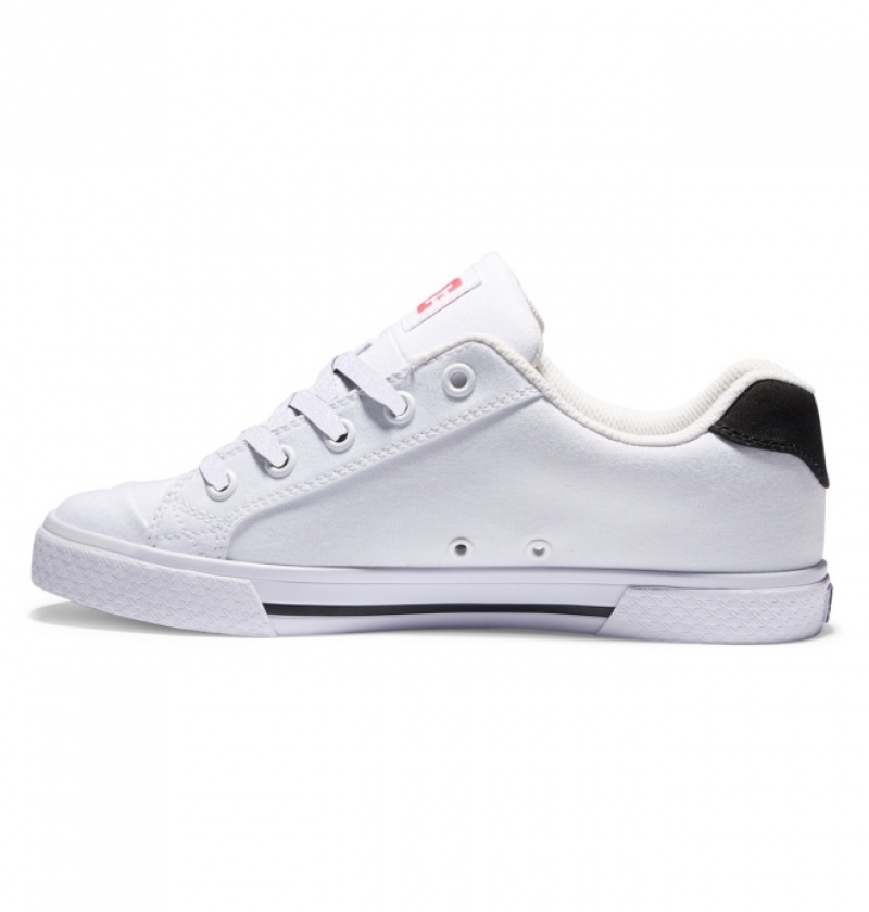 Basket DC Chelsea Blanche Femme | VAI-9624460