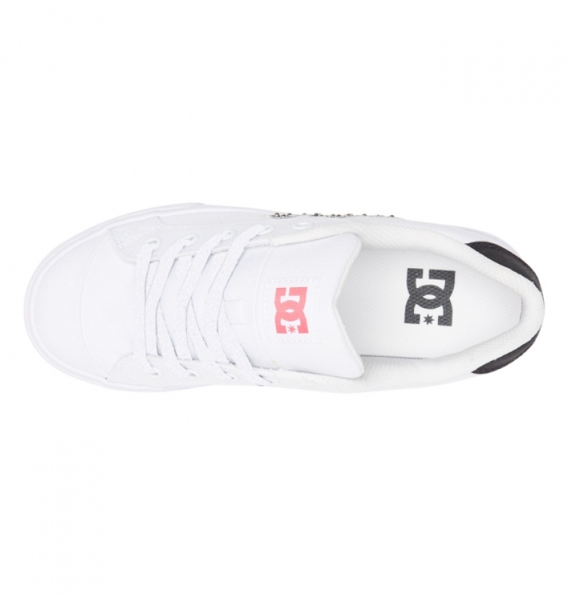 Basket DC Chelsea Blanche Femme | VAI-9624460