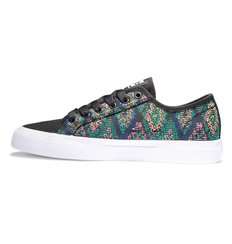 Basket DC Manual LE Tela Bleu Femme | SFC-0481132