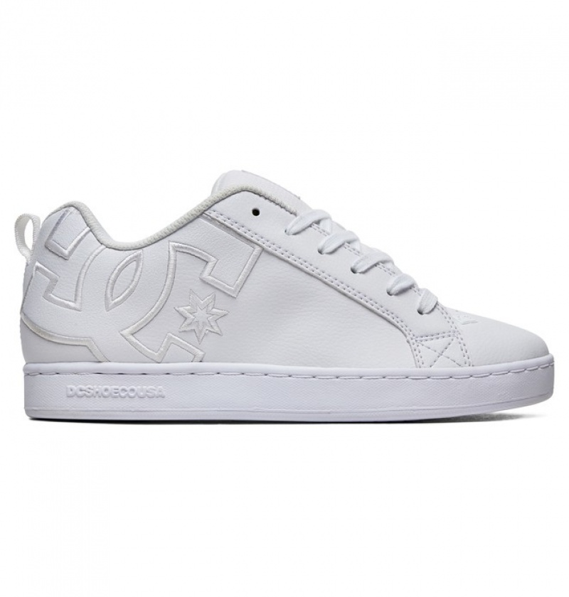 Basket DC Court Graffik Blanche Femme | YVS-8084421