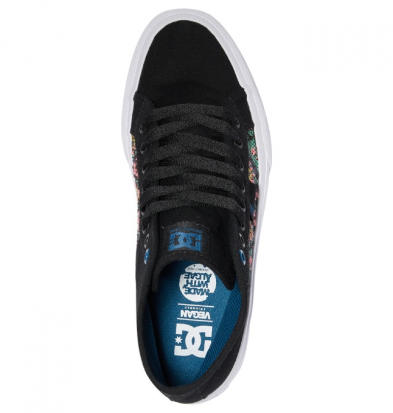 Basket DC Manual HI High Tops LE Tela Bleu Femme | RCG-0246655